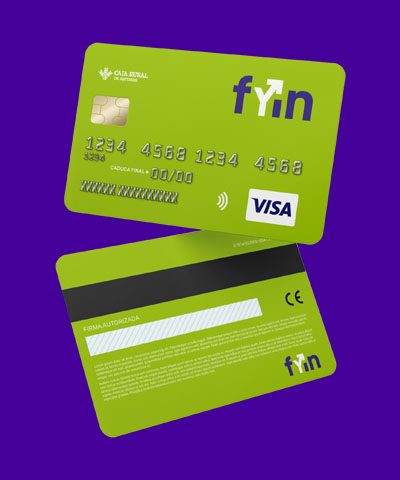 Tarjeta débito Fyin - Caja Rural de Asturias