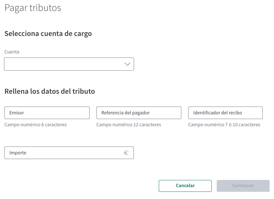 pago de tributos